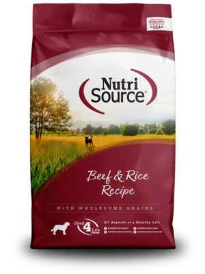 Beef & Rice - Nutrisource Dog