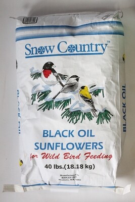 Snow Country Black Oil Sunflower Seeds 