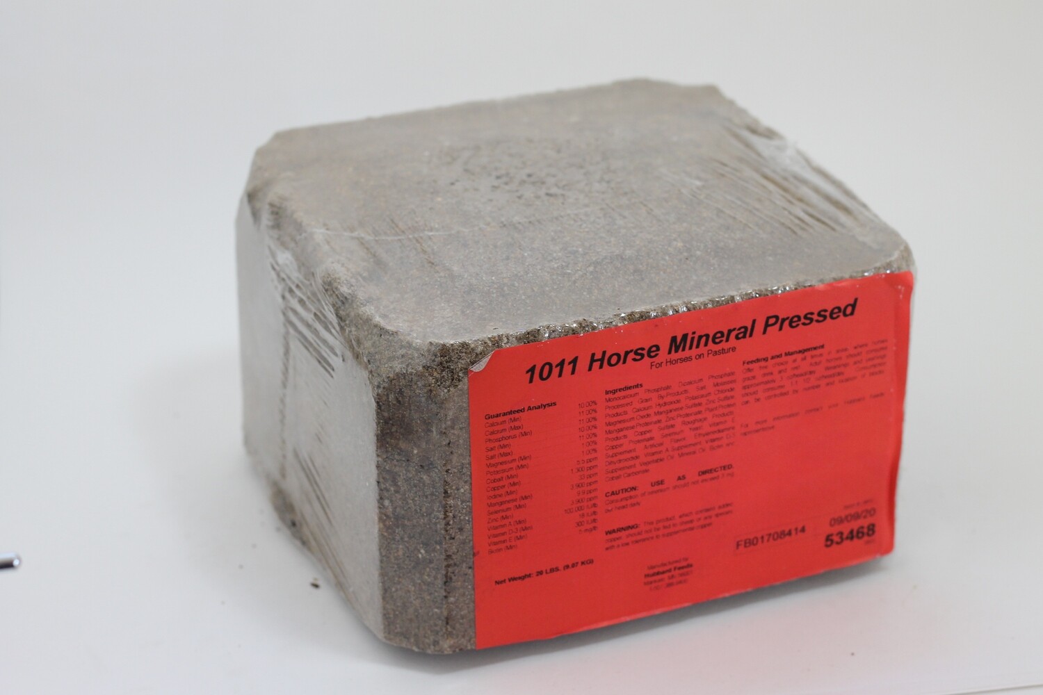 Horse Minerals Pressed