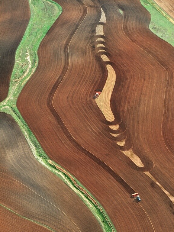 #04 Artist: Richard Woldendorp, &quot;Ploughing Field, Wheatbelt WA&quot;