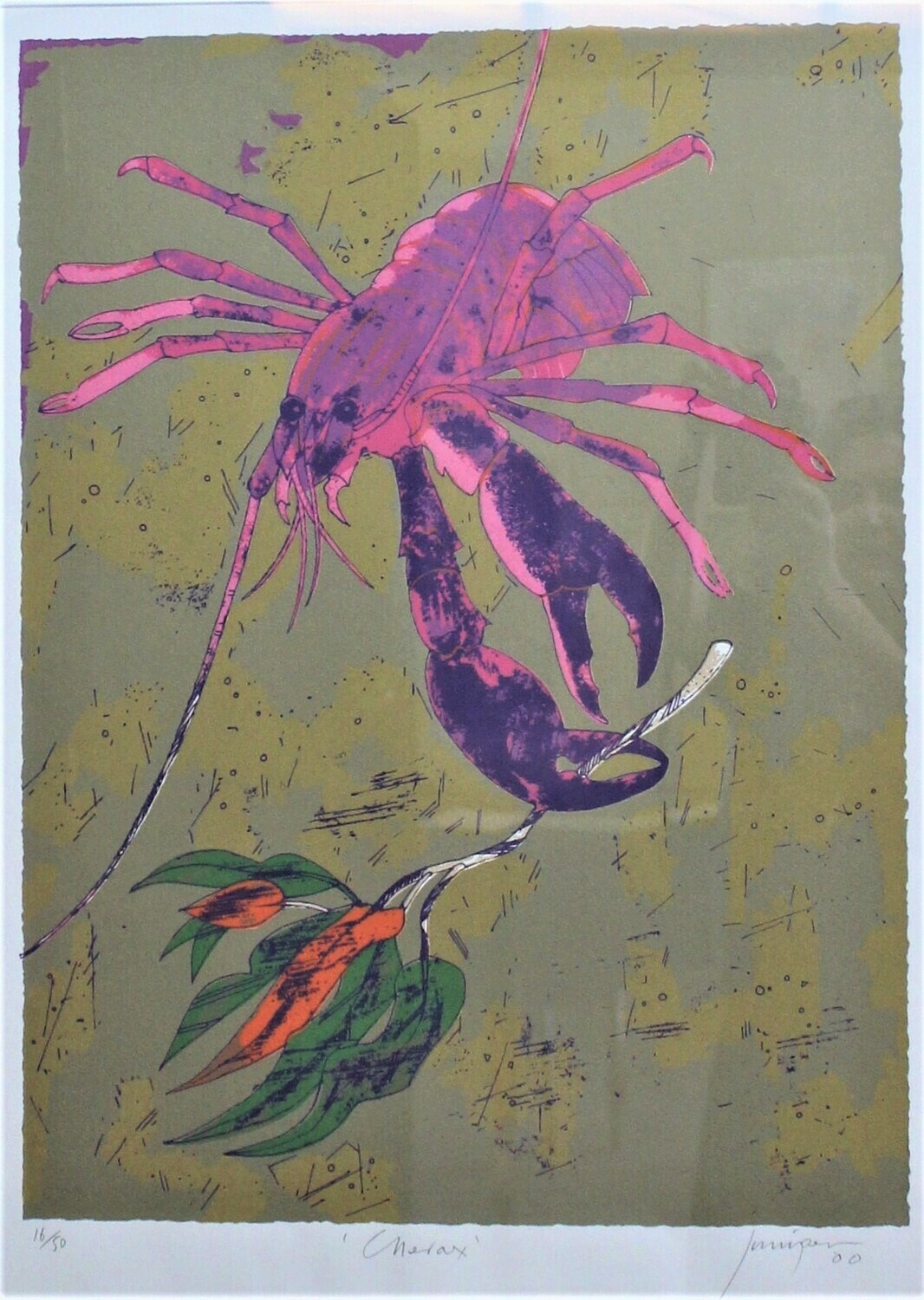 #12 Artist: Robert Juniper A.M &quot;Cherax&quot; 16/50