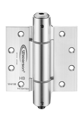 Waterson Self-closing Aluminum Mortise hinge (2 pcs in a set)
