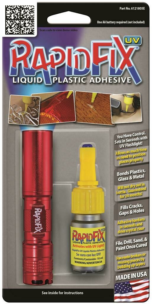 Rapidfix 10ML UV W/Flashlight