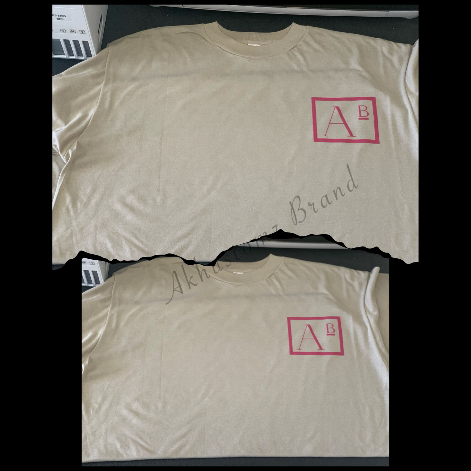 Akhustomz Brand Logo Tee
