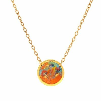 Hot Jellies Gold Mini Necklace