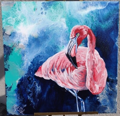 Out of the Blue Flamingo