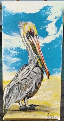 "Ding Brown Pelican" 1