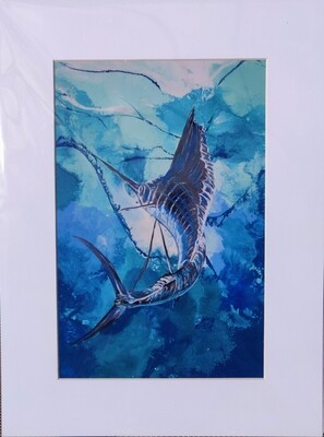 Sailing Away Matted Print