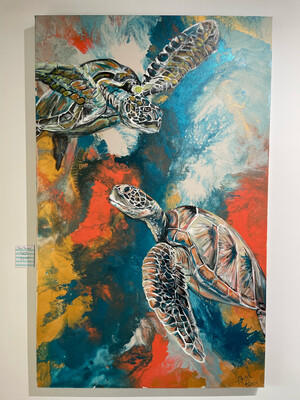 ‘Two Sea Turtles’