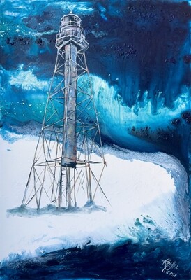 Stormy Sanibel Lighthouse Print