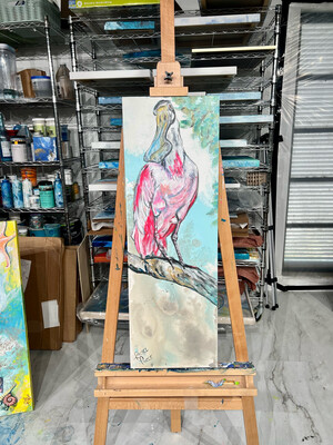 Up in a Tree Spoonbill