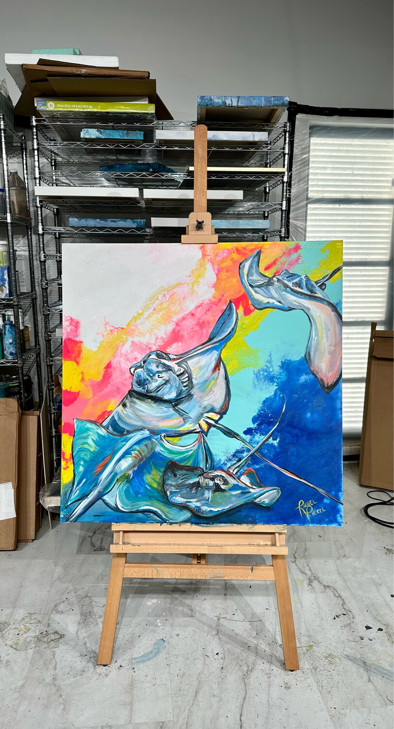 Rainbow Stingrays