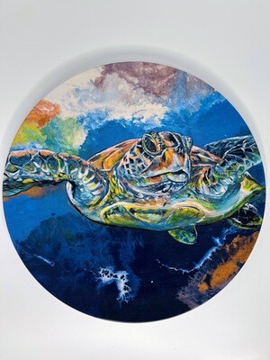 Melamine Dinner Plate with Giving Me the Eye