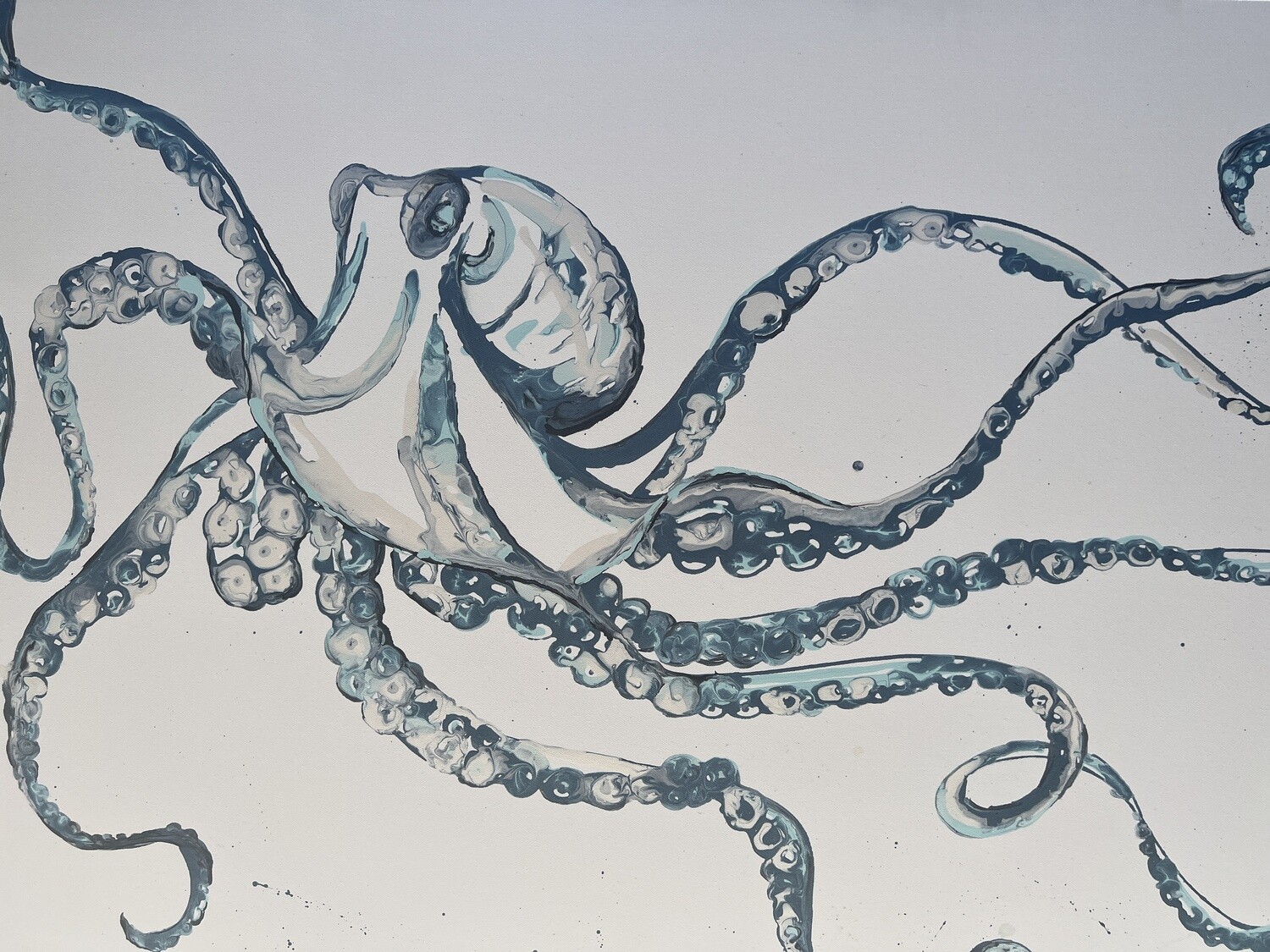 Octopus Line Art