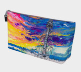 Sanibel Lighthouse Sunrise Makeup Bag