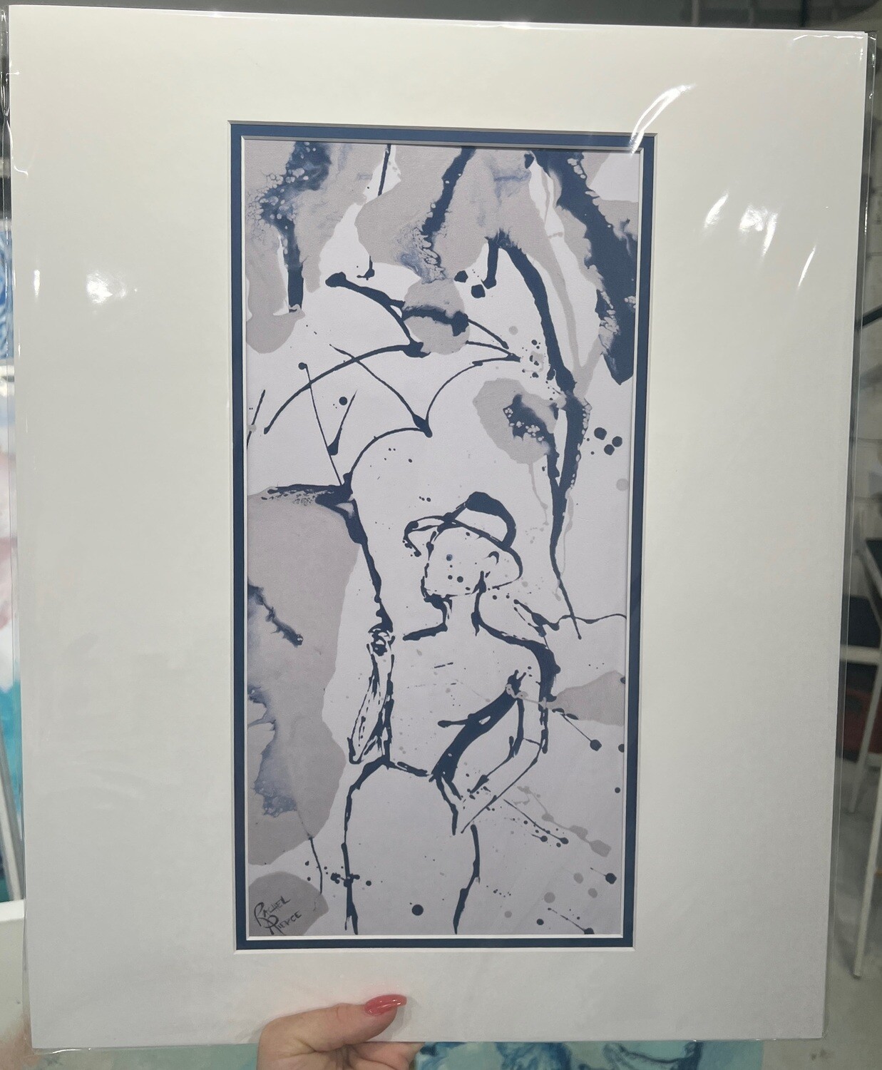 Umbrella 16x20 Double Matted Print