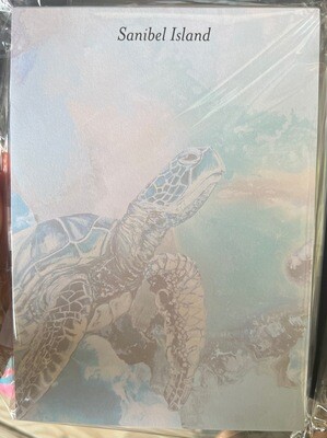 Turtle Out to Sea Notepad