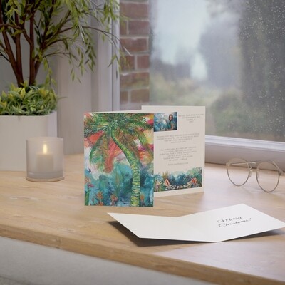 A Vision of Paradise Christmas Cards Set of 6