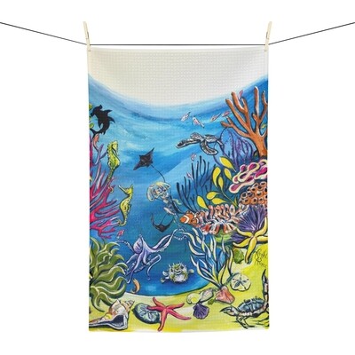 CECI Mural Tea Towel