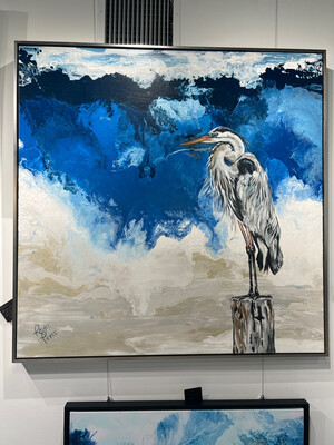 Majestic Heron Original