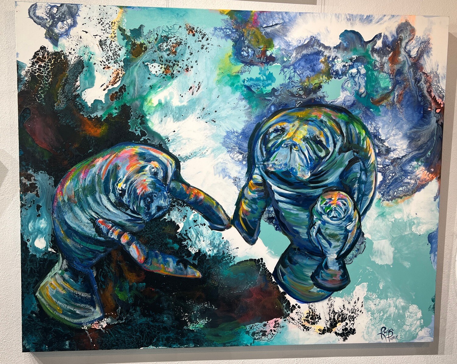 Technicolor Manatees Original