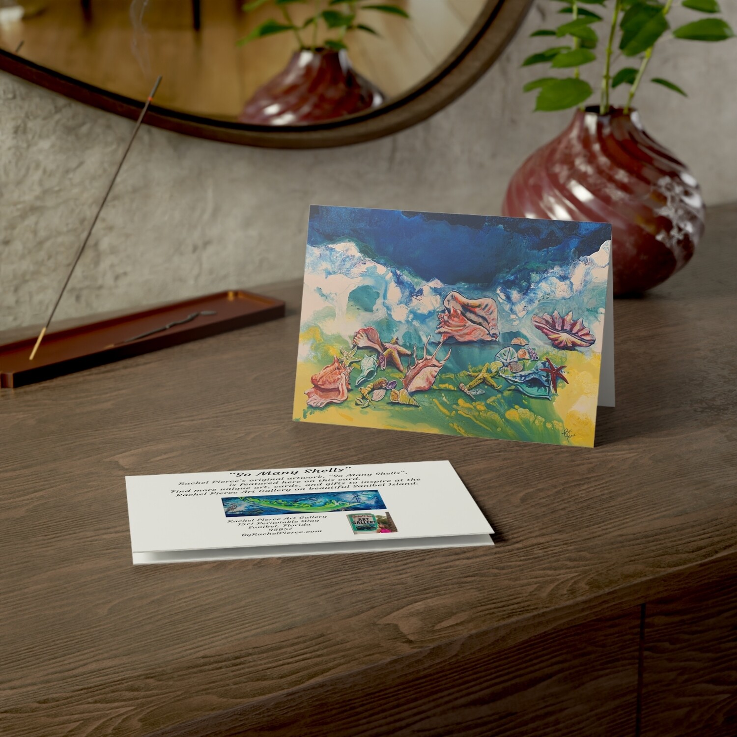 So Many Shells Greeting Card