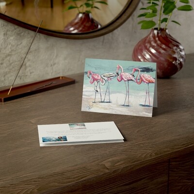 Caught on the Causeway Greeting Card
