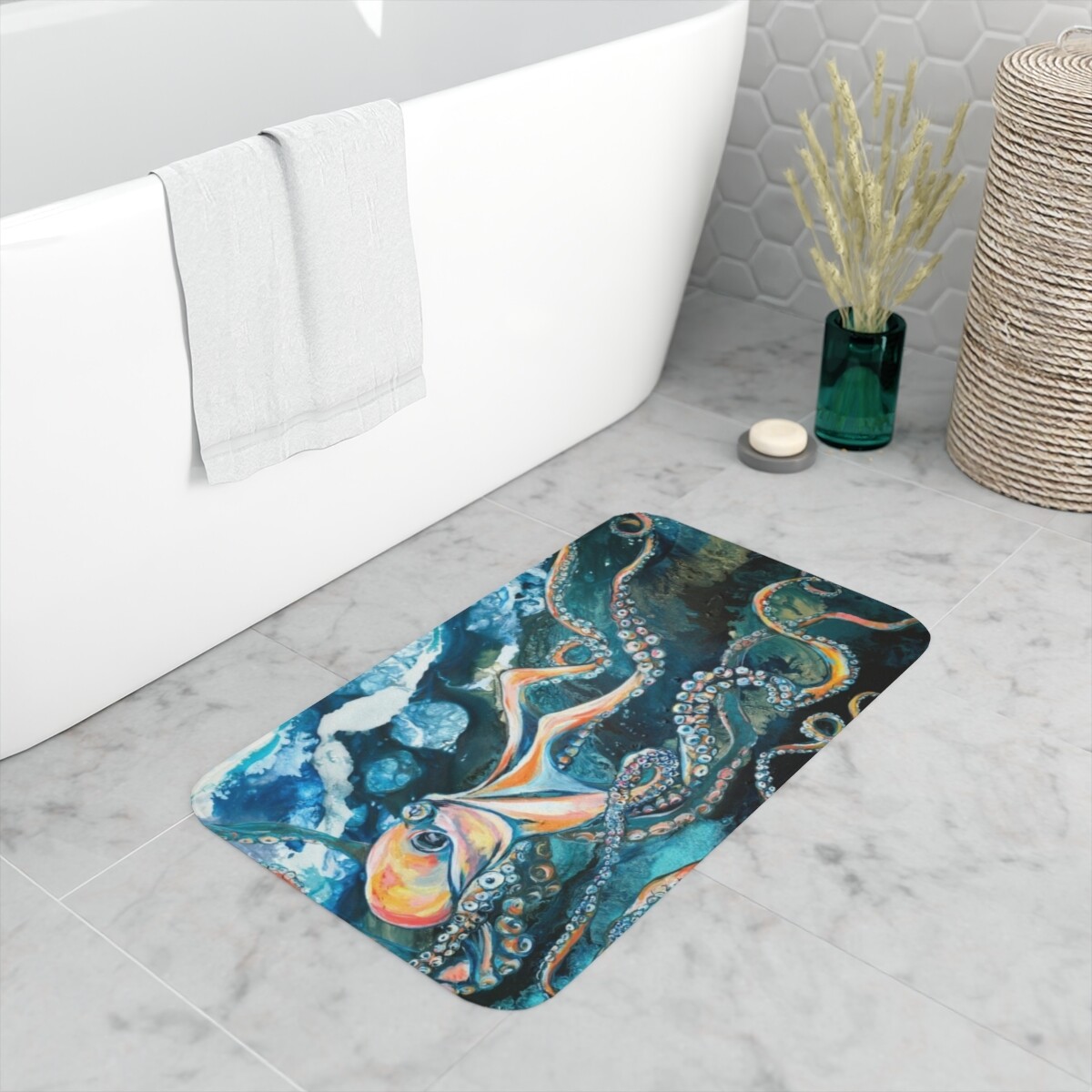 The Dunes Octo Bath Mat