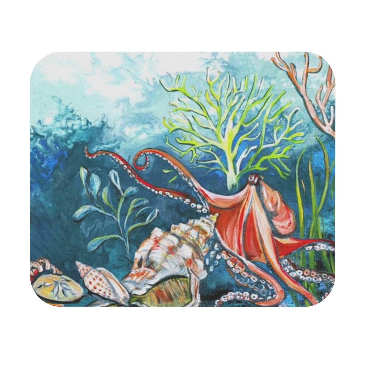 Shell Museum Octo Mousepad