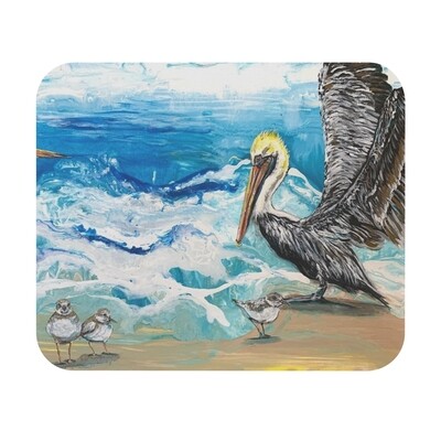 Birds Beachin&#39; It Mousepad