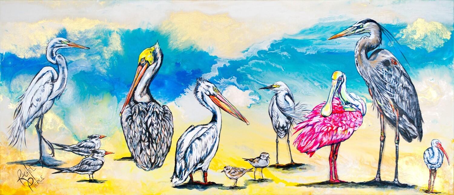&#39;A Birder&#39;s Dream&#39; Paper Print