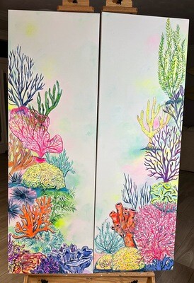 Rainbow Coral 1&amp;2 Original PAIR