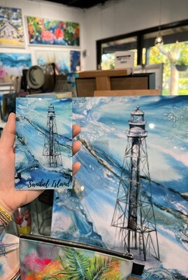 Sanibel Lighthouse Waters Magnet