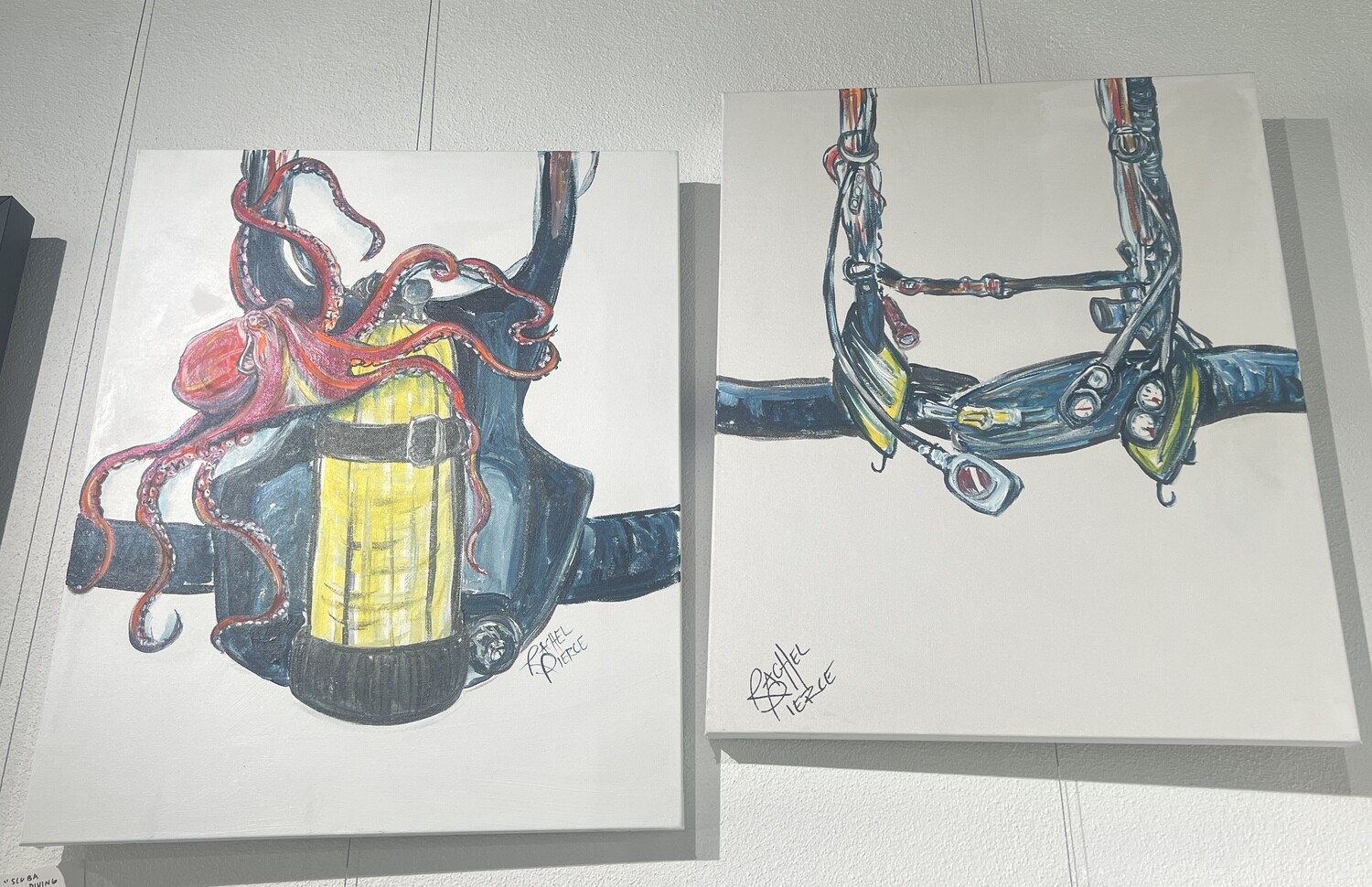 Scuba Diving with a Friend ORIGINAL PAIR