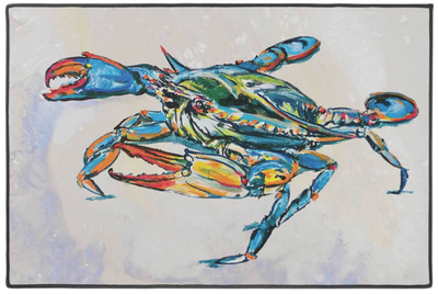 Blue Crab Indoor/Outdoor Rug