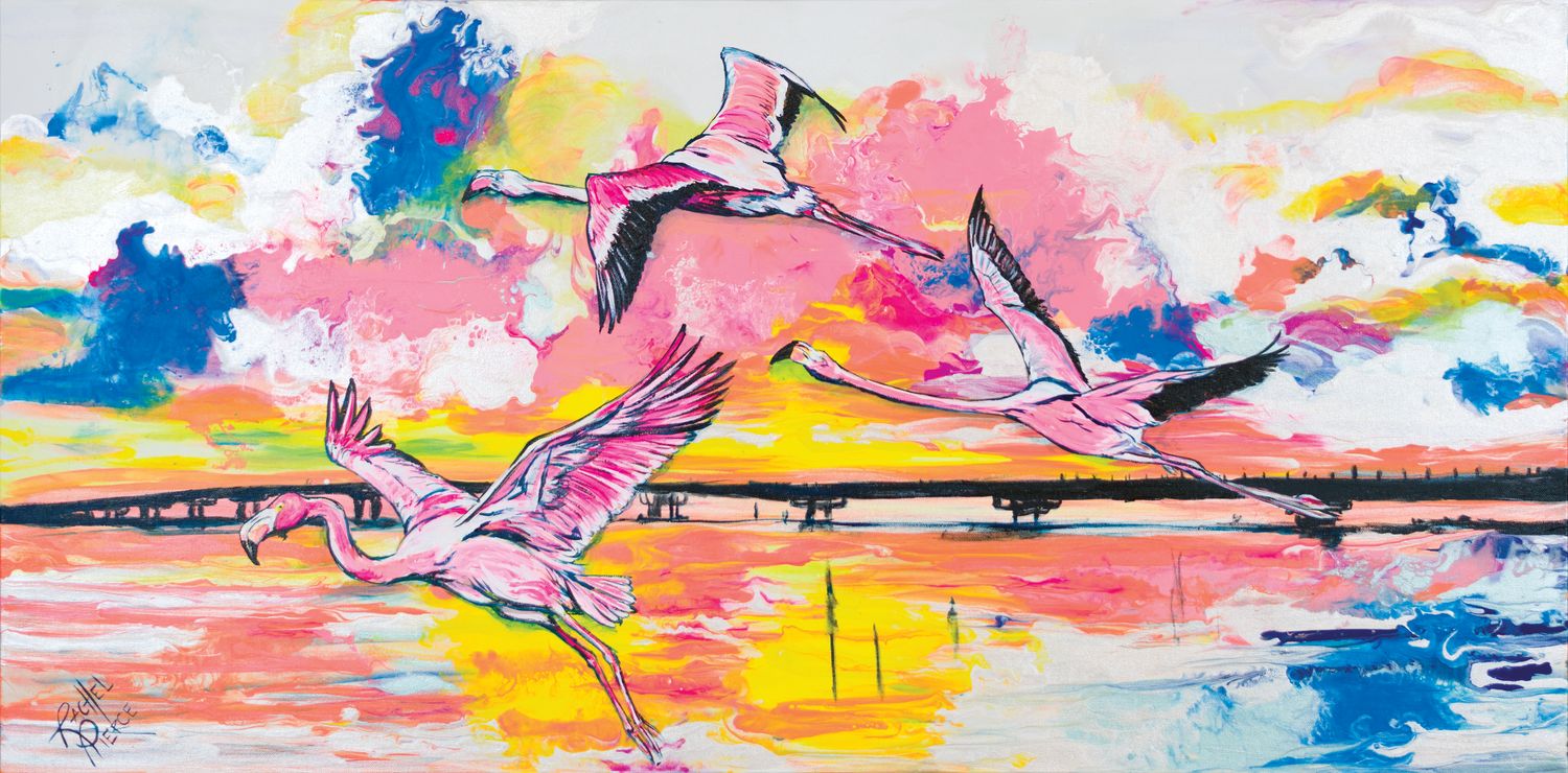 Three Greet The Sun Original