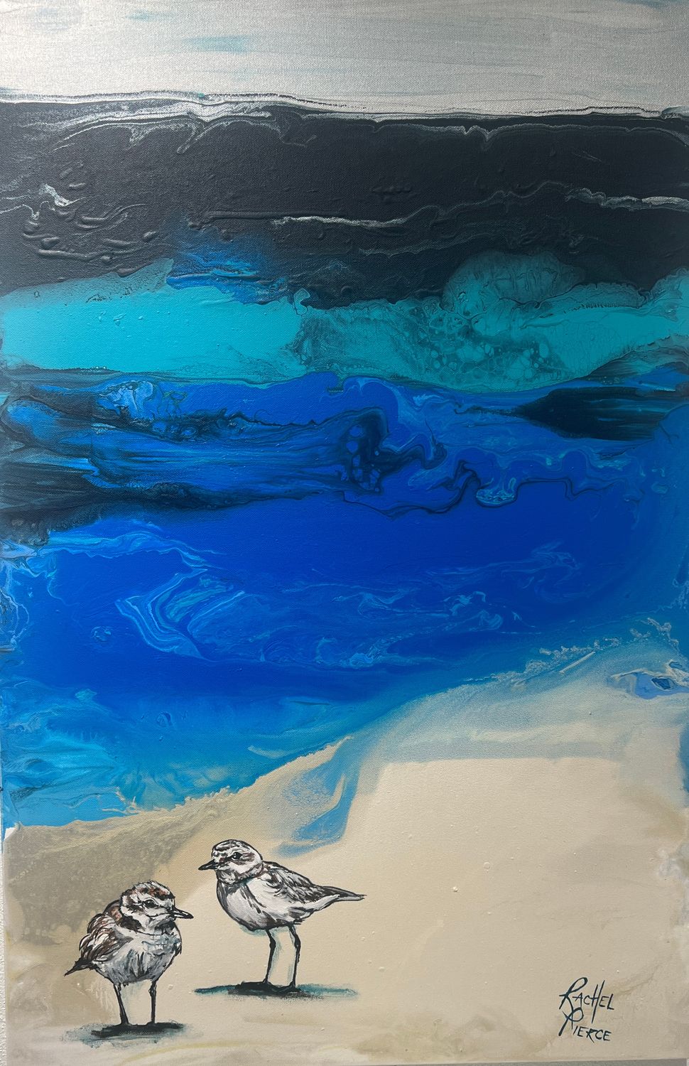 Still Standing 2 (Sandpipers) Original