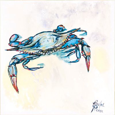 Blue Crab 3 Paper Print
