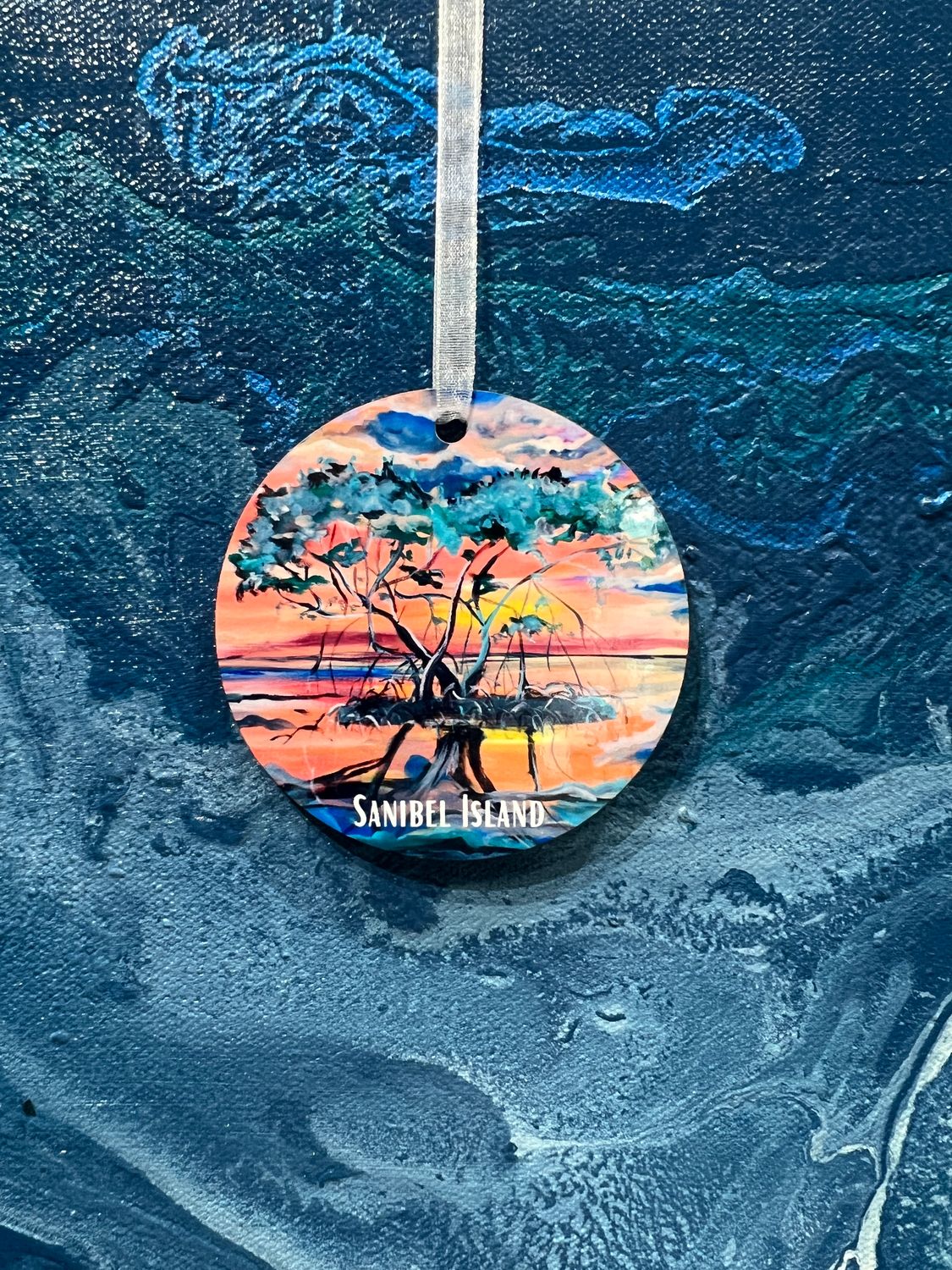 Mangrove Sunset Ornament