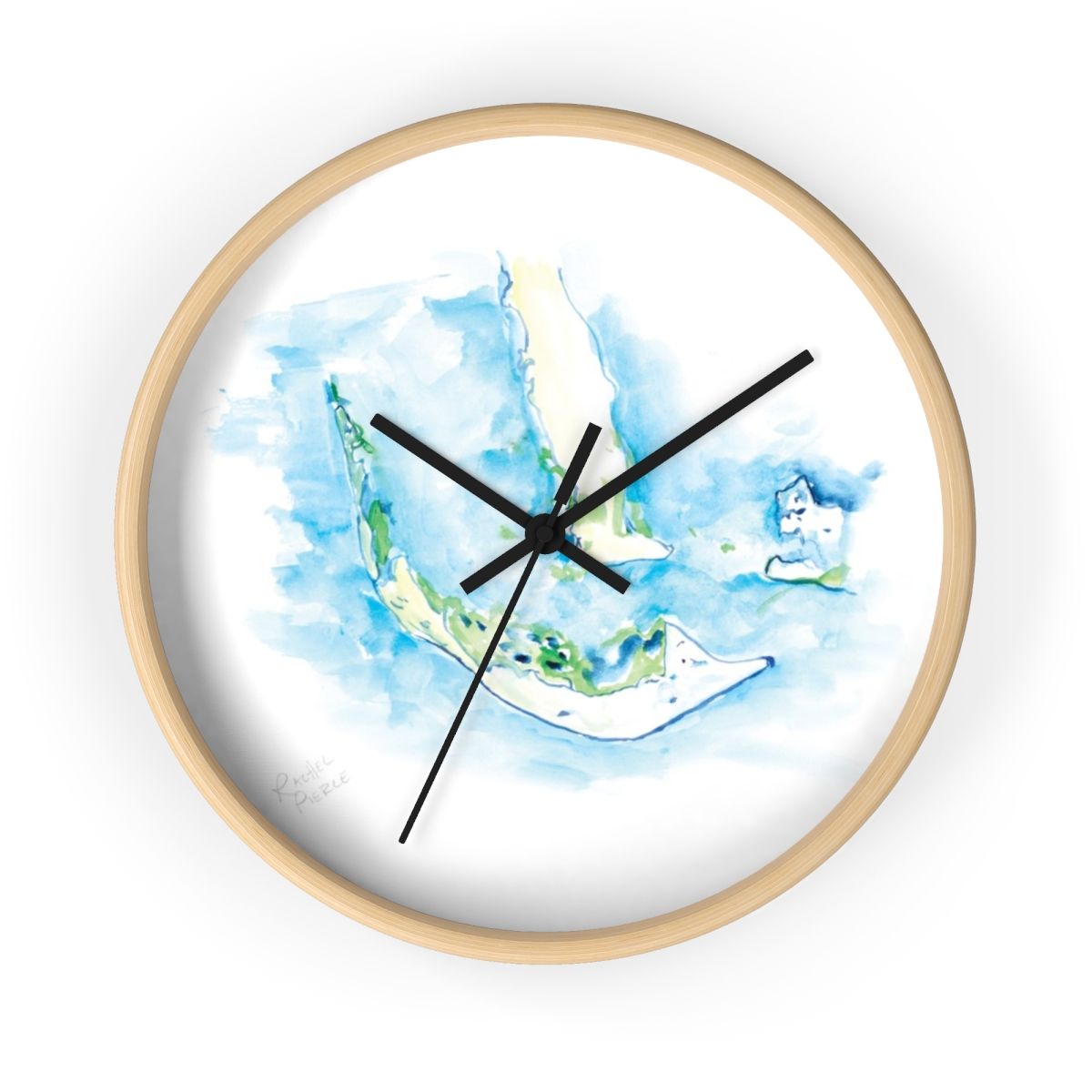 Little Map of SanCap Wall Clock