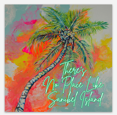 No Place Like Sanibel Vinyl Sticker