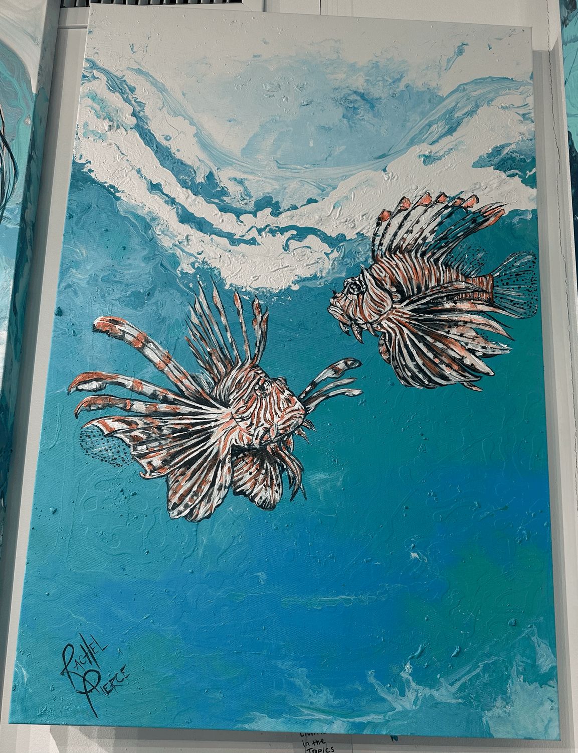 Lion Fish in the Tropics Original