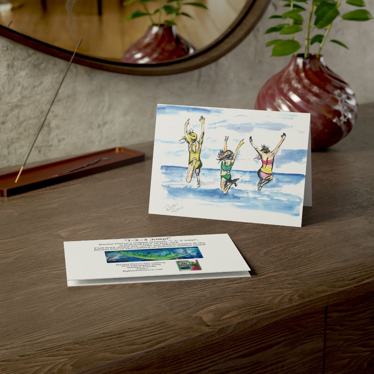 1-2-3 Jump! Greeting Card