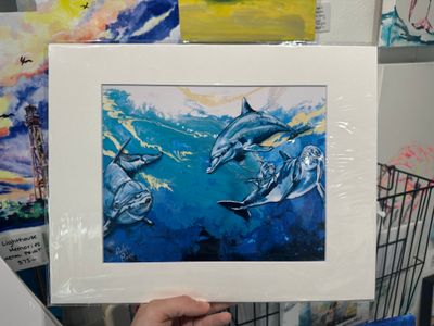 The Joy of the Pod Matted Print