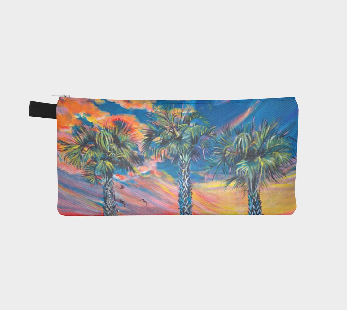 Three Palms Pencil Case