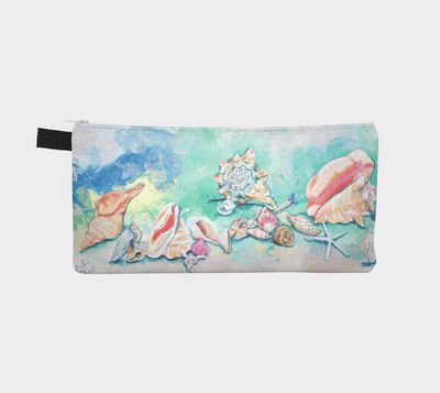 Sanibel Favorites (Pastel Shells) Pencil Case