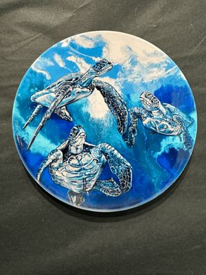 Out of the Blue Ceramic Coaster