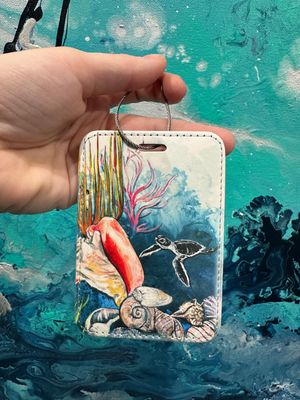 Shell Museum Hatchling Luggage Tag