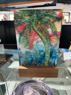 A Vision of Paradise Mini Metal Print