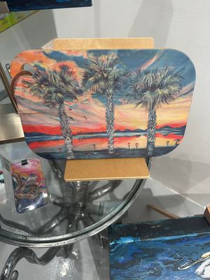 Three Palms Bamboo Serving Board